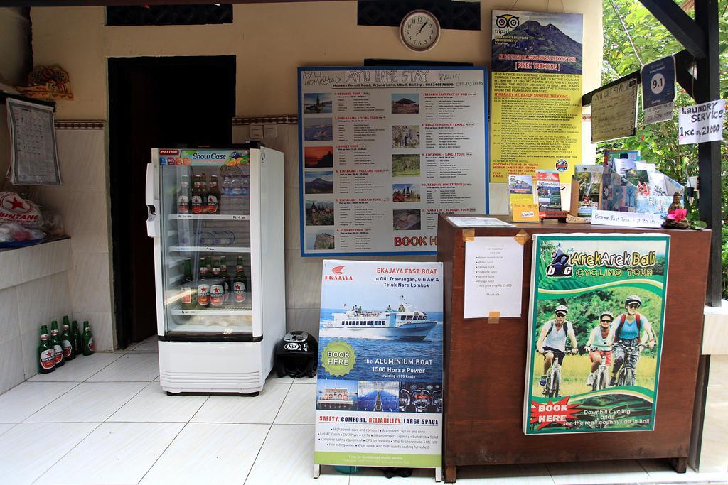 Ayu Homestay Ubud Zewnętrze zdjęcie